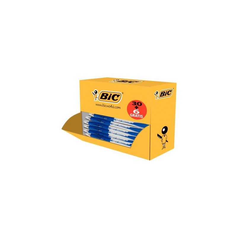 Achetez Pack de 36 stylos Atlantis bleus dont 6 gratuits 920286 BIC pas cher sur Ma Rentrée Scolair..
