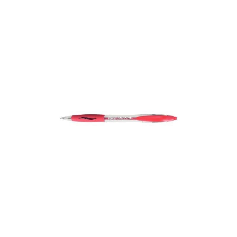 Achetez BIC Atlantis Classic Stylos-Bille Rétractables Pointe Moyenne (1,0 mm) - Rouge pas cher sur..