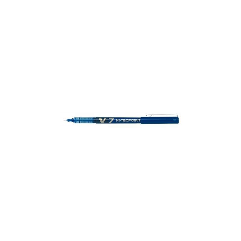 Achetez PILOT Stylo Roller pointe tubulaire 0,7 mm encre liquide Bleue HI-TECPOINT BX-V7 pas cher su..