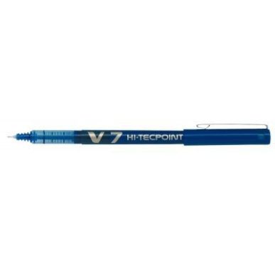 Achetez PILOT Stylo Roller pointe tubulaire 0,7 mm encre liquide Bleue HI-TECPOINT BX-V7 pas cher su..