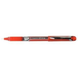Achetez PILOT Stylo roller grip pointe aiguille 0,5 mm Rouge V5 grip pas cher sur Ma Rentrée Scolai..