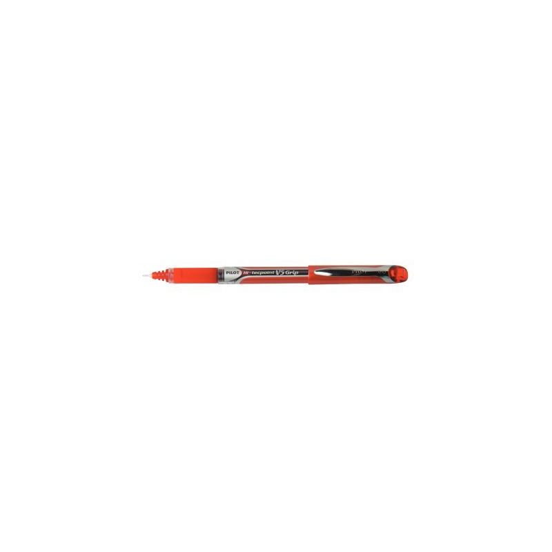 Achetez PILOT Stylo roller grip pointe aiguille 0,5 mm Rouge V5 grip pas cher sur Ma Rentrée Scolai..