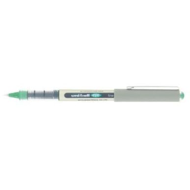 Achetez UNI-BALL Stylo Roller pointe métal fine encre liquide Verte UNI-BALL EYE UB 157 pas cher su..