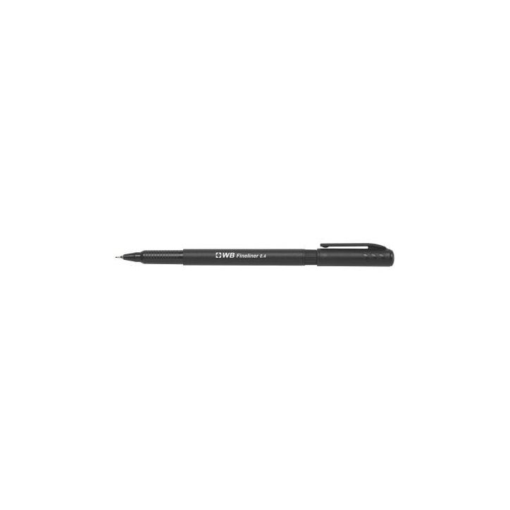 Stylo feutre standard fin noir 746001 NOIR