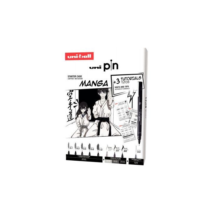 Coffret dessin Manga Uni-Ball CF PIN/8 002 UNIBALL