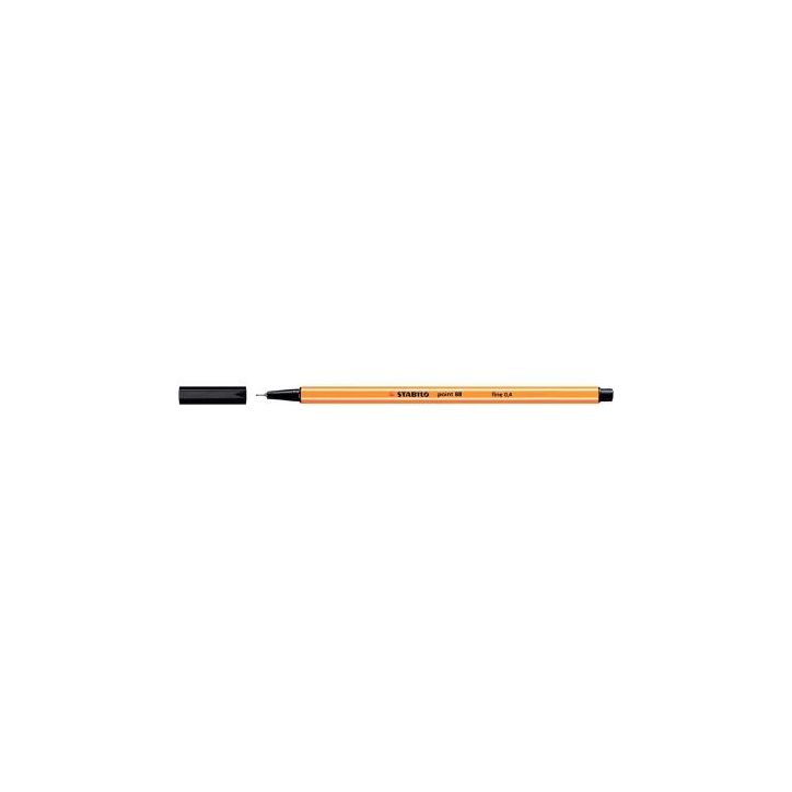 STABILO point 88 stylo-feutre pointe fine (0,4 mm) - Noir