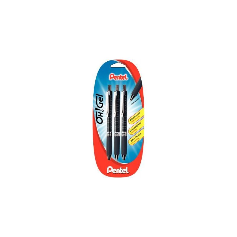 Achetez Blister de 3 rollers gel OH noirs 223871 PENTEL pas cher sur Ma Rentrée Scolaire Achetez Blister de 3 rollers gel OH noirs 223871 PENTEL pas cher sur Ma Rentrée Scolaire