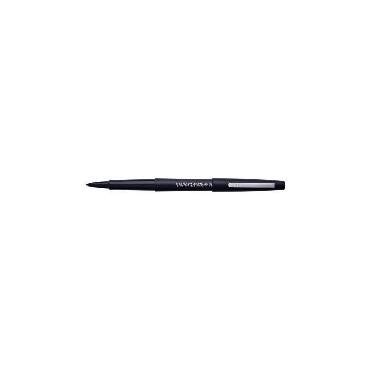 PAPERMATE Stylo feutre Flair Original, pointe M Trait 0,7 mm Noir