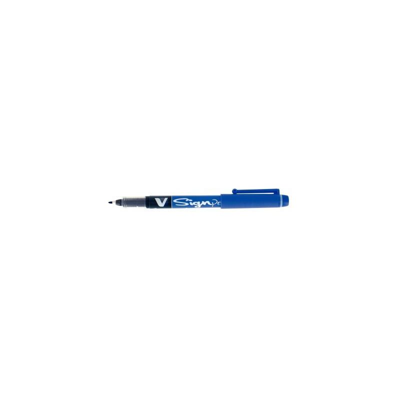 Achetez PILOT Stylo-feutre pointe en nylon largeur de trait 0,6 mm encre liquide Bleue V-SIGN PEN pa.. Achetez PILOT Stylo-feutre pointe en nylon largeur de trait 0,6 mm encre liquide Bleue V-SIGN PEN pa..