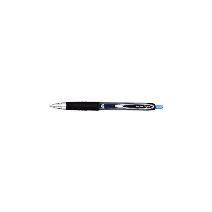 UNI-BALL Stylo bille encre gel RT207 0,7 mm Bleu UMN207