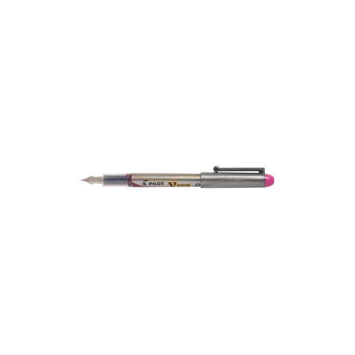 Stylo plume jetable Pilot V-Pen pro rose 4902505281655 PILOT