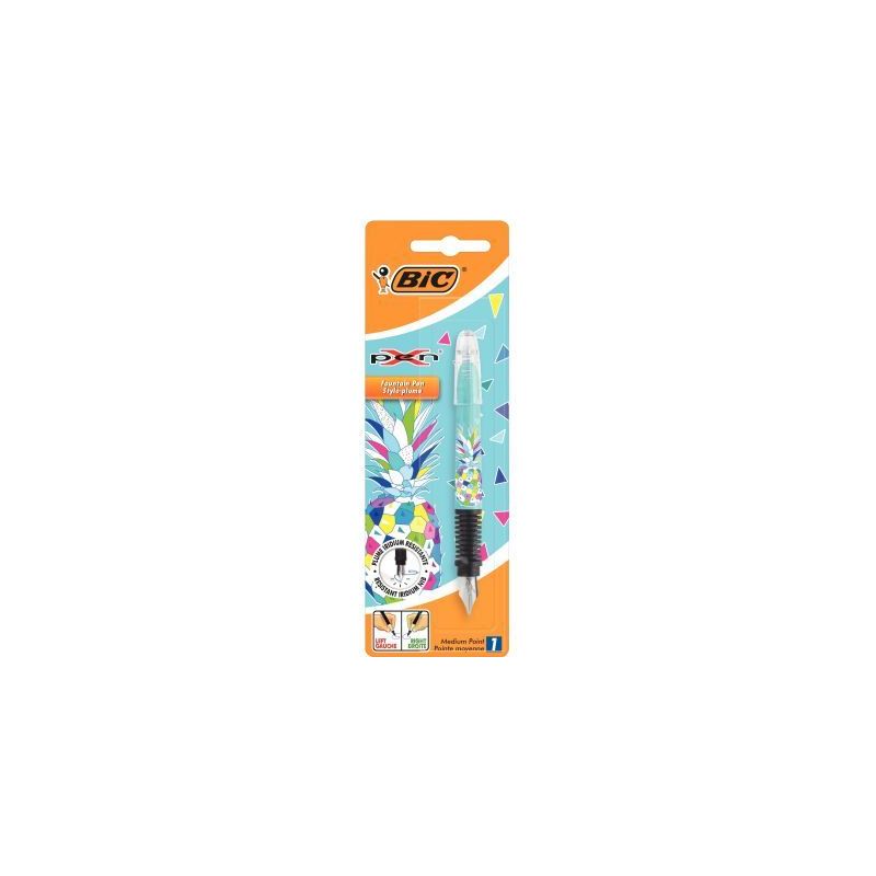 Achetez Blister de 1 stylo plume X-pen ananas 8795005 BIC pas cher sur Ma Rentrée Scolaire