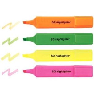 Achetez Pochette de 4 surligneurs universels couleurs assorties pas cher sur Ma Rentrée Scolaire