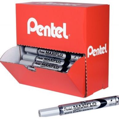 Achetez Pack de 36 Maxiflo pointe ogive S noirs dont 6 gratuits PMWL5S-36A MAXIFLO PENTEL pas cher s..