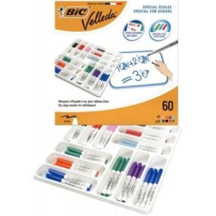 Achetez Classpack 60 feutres Velleda 1741 pointe ogive moyenne 897052 BIC pas cher sur Ma Rentrée S..