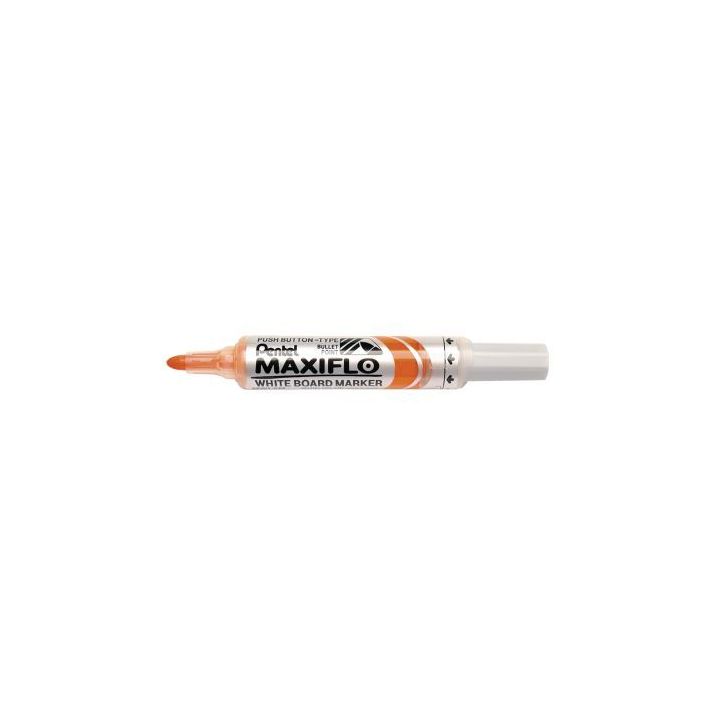 Marqueur tableau blanc Maxiflo pointe ogive 6mm orange MWL5M-F MAXIFLO PENTEL