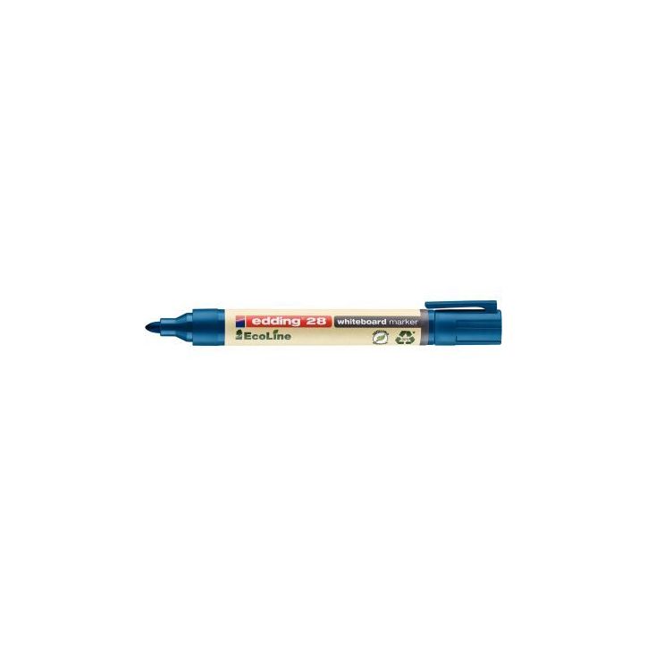 Marqueur tableau blanc ogive Ecoline 28 bleu 4-28003 EDDING