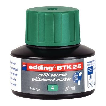 Achetez Flacon recharge marqueur tableau blanc vert 4-BTK25004 EDDING pas cher sur Ma Rentrée Scola..