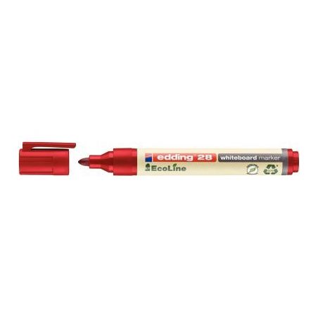 Achetez Marqueur tableau blanc ogive Ecoline 28 rouge 4-28002 EDDING pas cher sur Ma Rentrée Scolai..