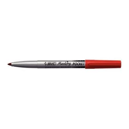 Achetez BIC Marking Fine ECOlutions Marqueurs Permanents à  Pointe Conique Fine - Rouge pas cher s..