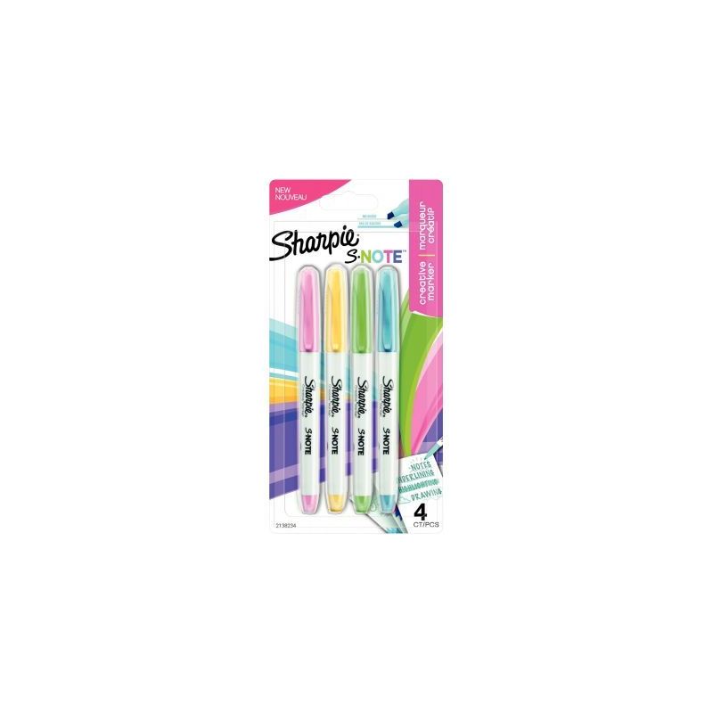 Achetez SHARPIE Pochette de 4 marqueurs permanent Sharpie Snote. Pointe biseautée. Coloris pastel a.. Achetez SHARPIE Pochette de 4 marqueurs permanent Sharpie Snote. Pointe biseautée. Coloris pastel a..