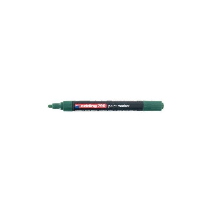 Marqueur peinture permanente E 790 pointe ogive vert 4185004 EDDING