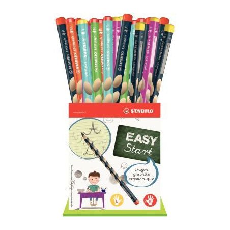 Achetez Godet de 36 crayons graphite Easygraph 30 droitiers + 6 gauchers F49498 STABILO pas cher sur..