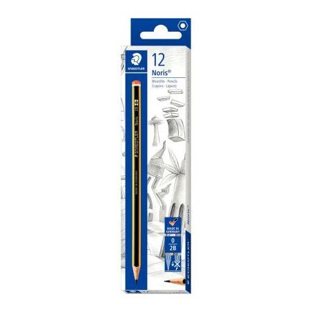 Achetez Etui de 12 crayons graphite Staedtler Noris 120 2B 120-0 STAEDTLER pas cher sur Ma Rentrée ..