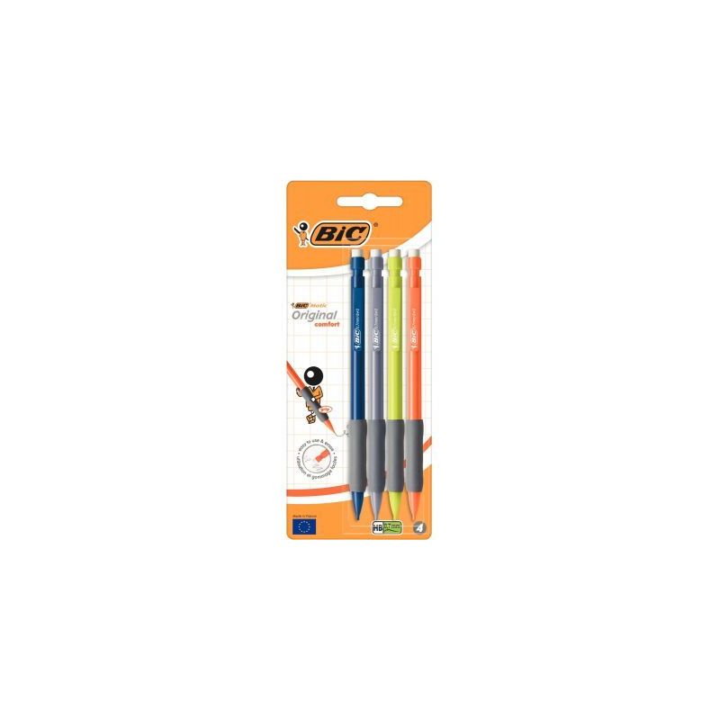 Achetez Blister de 4 portemines Grip Office 880409 BIC pas cher sur Ma Rentrée Scolaire