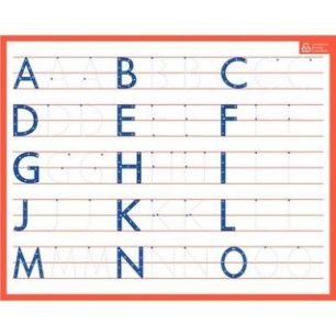 Achetez Ardoise effaçable à  sec majuscules PAPARDOISEMAJIMPRI pas cher sur Ma Rentrée Scolaire