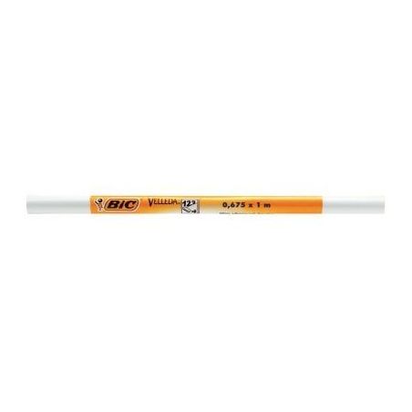 Achetez BIC Velleda Tableau Rouleau Adhésif Effaçable à  Sec 67.5cmx100 cm - Couleur Surface Bla..
