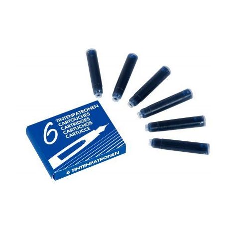 Achetez Etui de 6 cartouches internationales bleu 12230 pas cher sur Ma Rentrée Scolaire