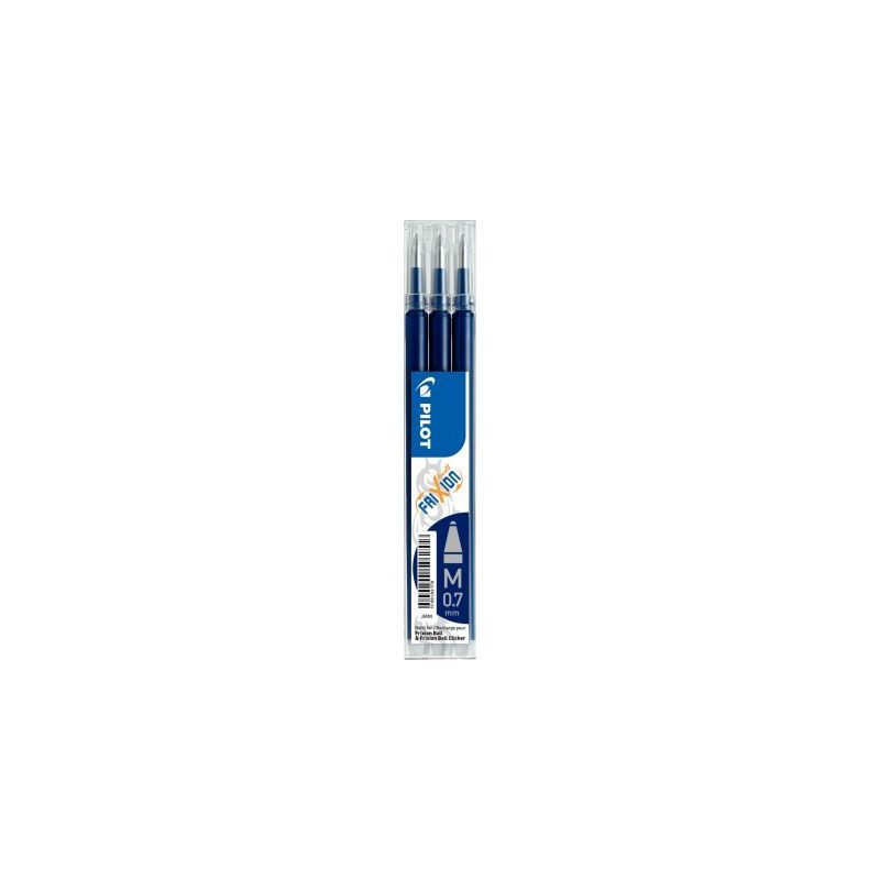 Achetez PILOT Set de 3 recharges pour roller FriXion Ball. Pointe moyenne 0,7 mm. Encre Bleu nuit pa.. Achetez PILOT Set de 3 recharges pour roller FriXion Ball. Pointe moyenne 0,7 mm. Encre Bleu nuit pa..