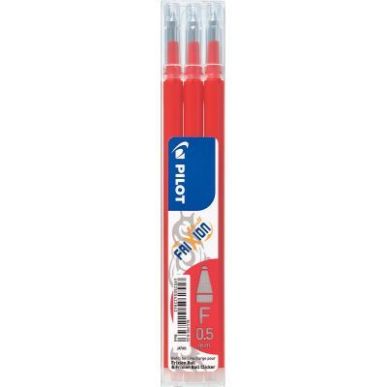 Achetez Etui de 3 recharges pour stylo Frixion pointe fine rouge 4902505422843 FRIXION PILOT pas che..