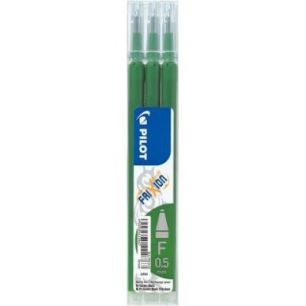 Achetez Etui de 3 recharges pour stylo Frixion pointe fine vert 4902505422867 FRIXION PILOT pas cher..