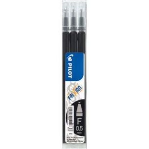 Achetez Etui de 3 recharges pour stylo Frixion pointe fine noir 4902505422836 FRIXION PILOT pas cher..