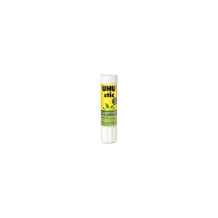 UHU Tube de colle Stic Blanc 8g ReNATURE