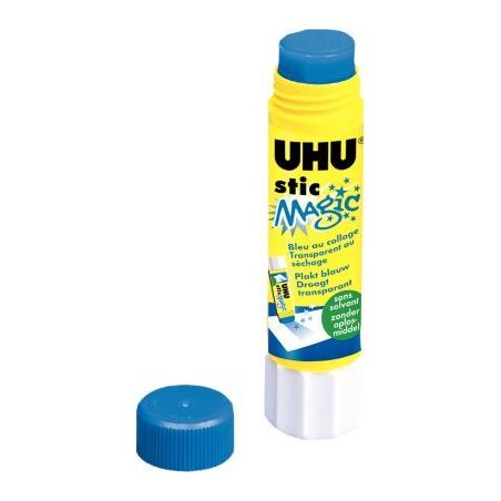 Achetez Bâton de colle UHU Magic Color 8,2 grammes 75/40267753 UHU pas cher sur Ma Rentrée Scolair..
