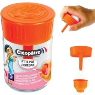 Achetez Petit pot adhésive hypoallergénique 50 gramme + pinceau AD80-HYP CLEOPATRE pas cher sur Ma..