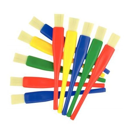 Achetez Lot de 10 pinceaux à  colle, petit modèle, manche en plastique 22236 pas cher sur Ma Rent..