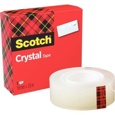 Achetez Rouleau adhésif Crystal dimensions: 19mm x 33m 23202 SCOTCH 3M pas cher sur Ma Rentrée Sco..