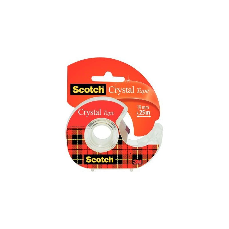 Achetez Rouleau adhésif Scotch® Crystal + 1 dévidoir offert L2479 3M pas cher sur Ma Rentrée Sco..
