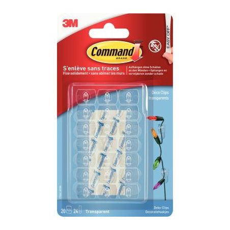 Achetez SCOTCH Blister de 20 mini crochets transparents Command?¢ pas cher sur Ma Rentrée Scolair...