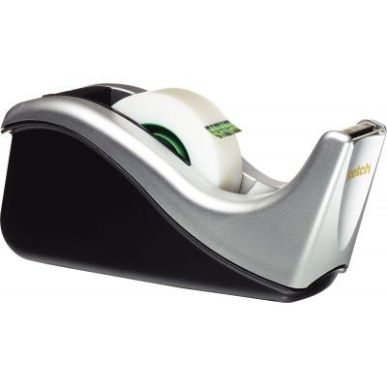 Achetez Dévidoir de bureau C60 argent avec 1 rouleau de Scotch Magic BP110 SCOTCH 3M pas cher sur M..