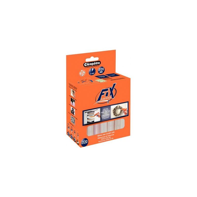 Achetez Mégabox de 120 batons de colle CléogunFix PO120RCT CLEOPATRE pas cher sur Ma Rentrée Scol.. Achetez Mégabox de 120 batons de colle CléogunFix PO120RCT CLEOPATRE pas cher sur Ma Rentrée Scol..
