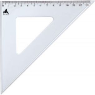 Achetez WONDAY Equerre 45 degrés 21 cm sous étui packbordable pas cher sur Ma Rentrée Scolaire