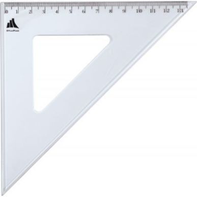 Achetez WONDAY Equerre 45 degrés 21 cm sous étui packbordable pas cher sur Ma Rentrée Scolaire