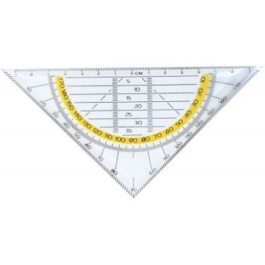 Achetez Equerre géométrique 16 cm 2400237 pas cher sur Ma Rentrée Scolaire
