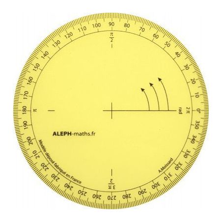 Achetez Rapporteur géométrie 360° FTT860362 pas cher sur Ma Rentrée Scolaire