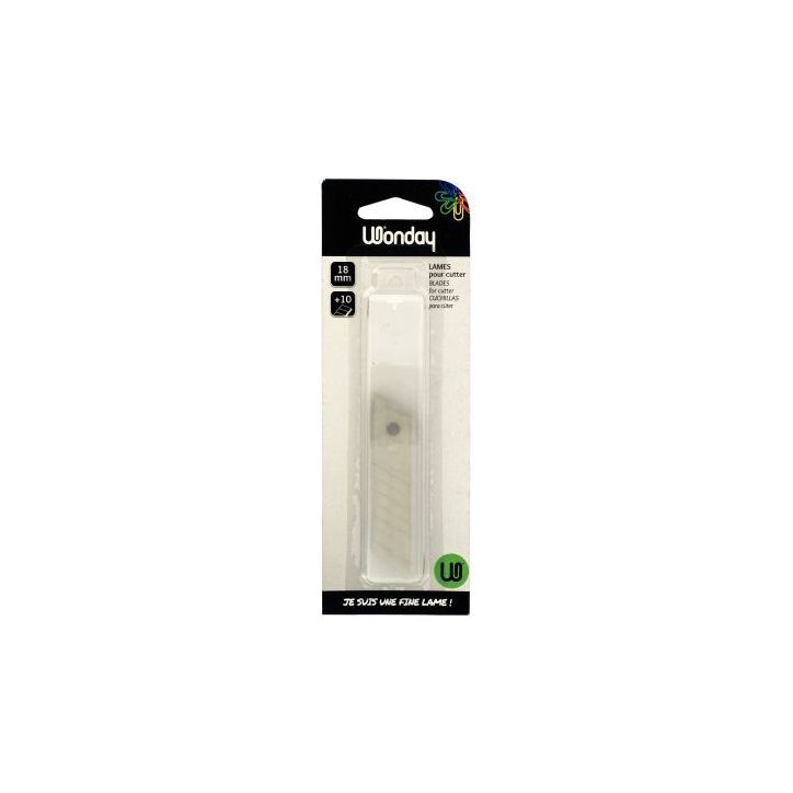 Etui de 10 lames pour cutter 81622 BLC180372